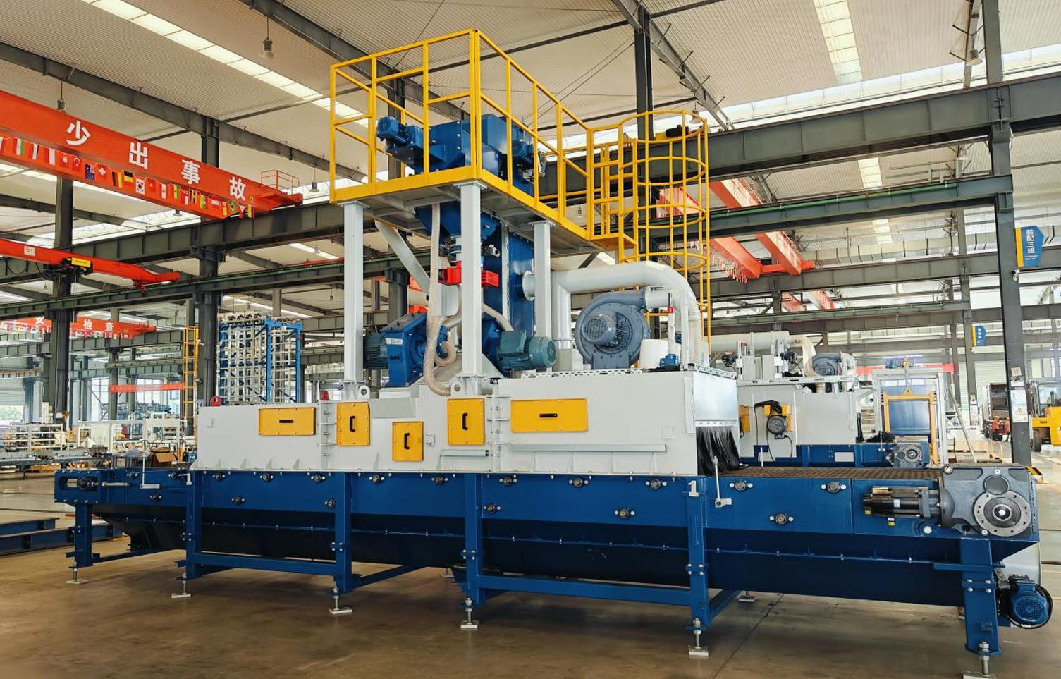 Ο εξοπλισμός δευτερογενούς επεξεργασίας της Quangong υποβάλλεται σε εκτενή αναβάθμιση για να ενδυναμώσει την παραγωγή τυπικών μπλοκ